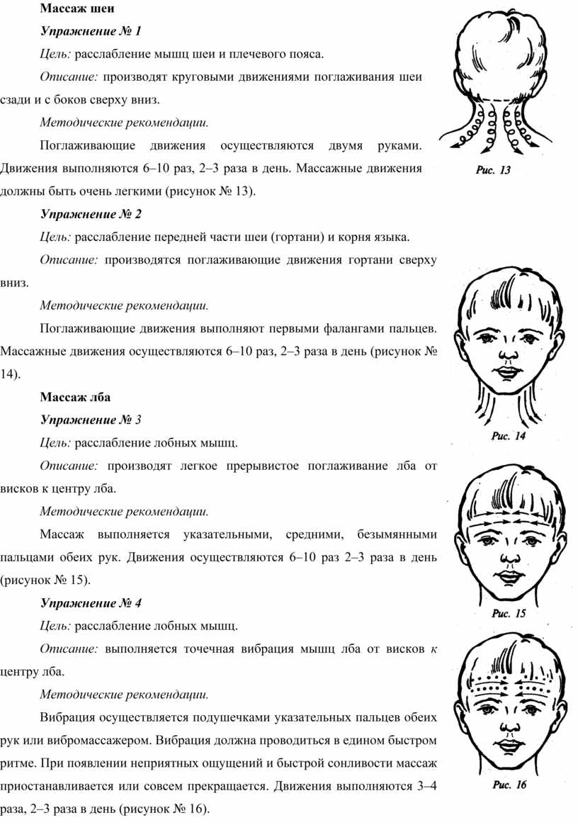Логопедический массаж при дизартрии