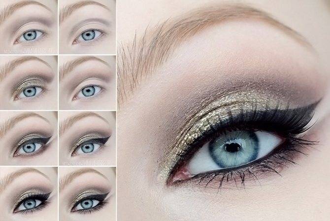 Какой сделать макияж для серых глаз?