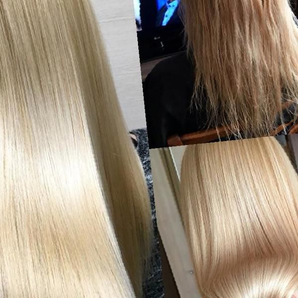 Кератиновое выпрямление волос на коротких, тонких, кудрявых прядях: плюсы, минусы, фото до и после, можно ли делать блондинкам на обесцвеченных и нарощенных локонах?