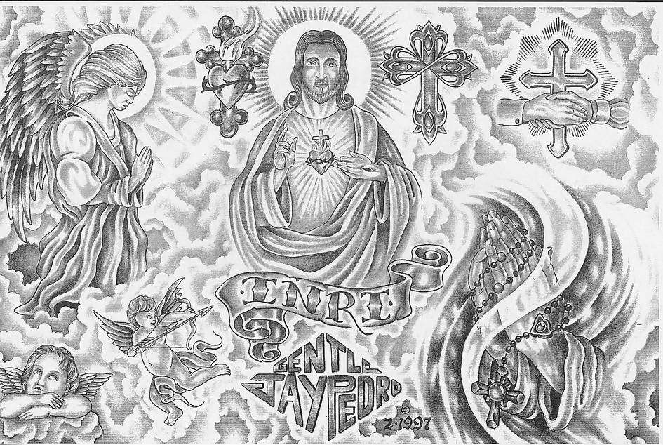 Религиозные татуировки: тату святых, как церковь относится к татуировкам на теле, руках, значение, православные иконы, фото