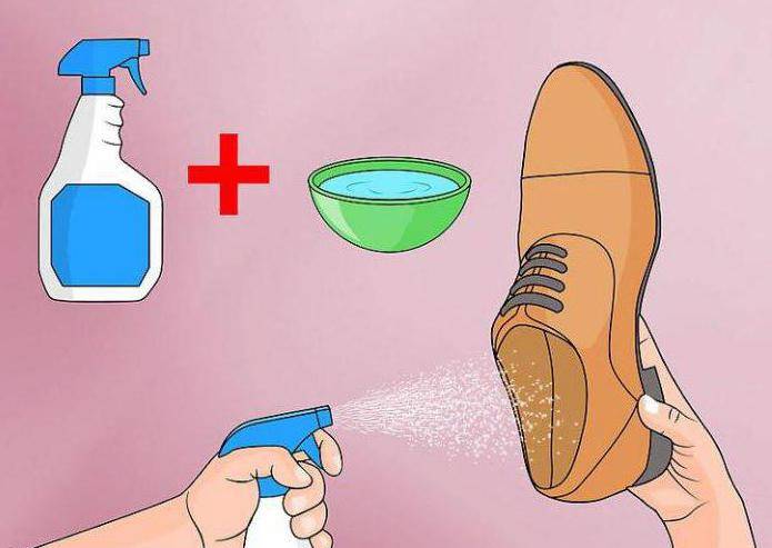Правильный способ обработки обуви уксусом от грибка и запаха