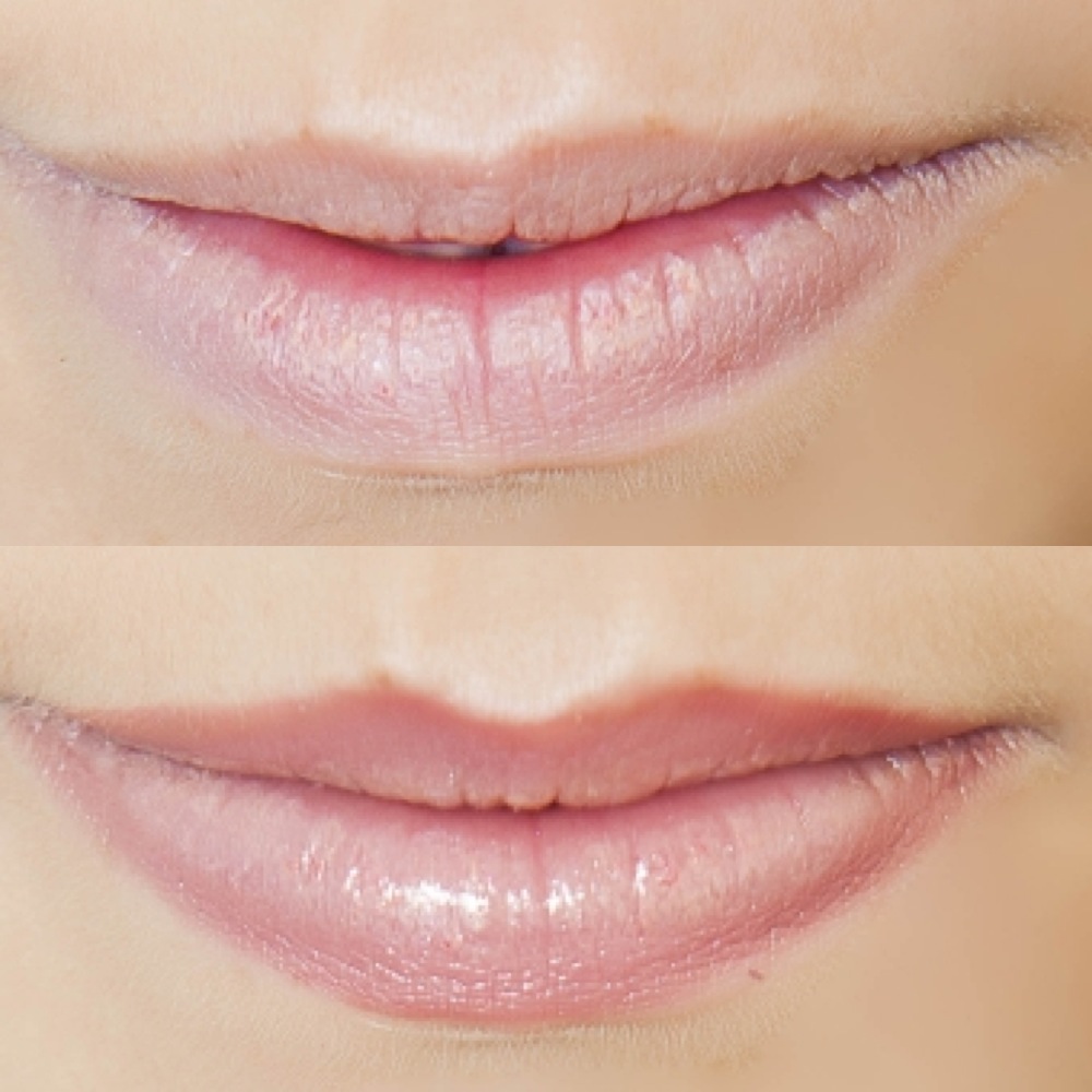 Татуаж контура губ – как выглядит перманентный макияж в контурной технике