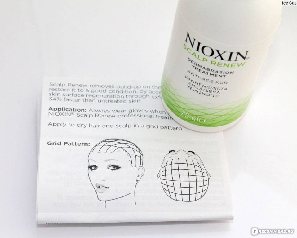 Усилитель роста волос nioxin — проверенное средство из сша