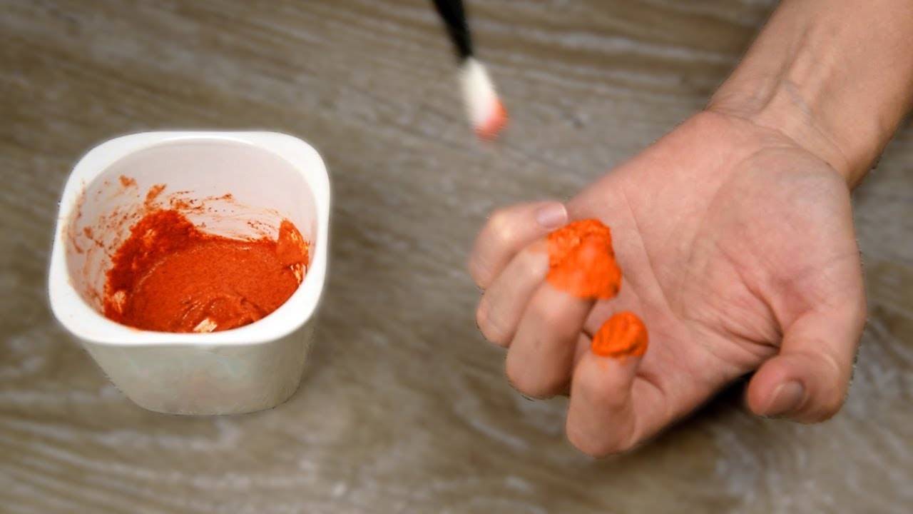 Маска для ногтей с красным перцем | маски для ногтей