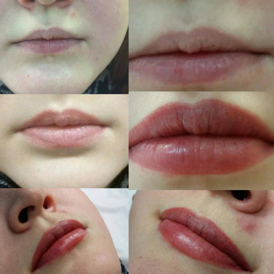 Перманентный макияж губ: как делается перманент губ, как долго держится татуаж