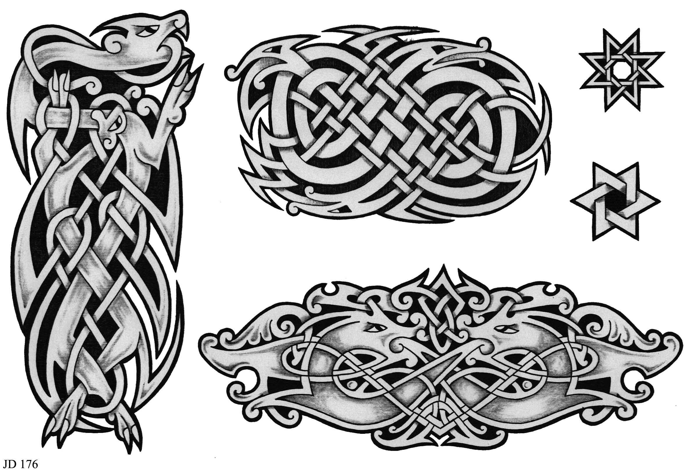 Кельтские тату. значения и эскизы, топ-8 орнаментов + 105 фото