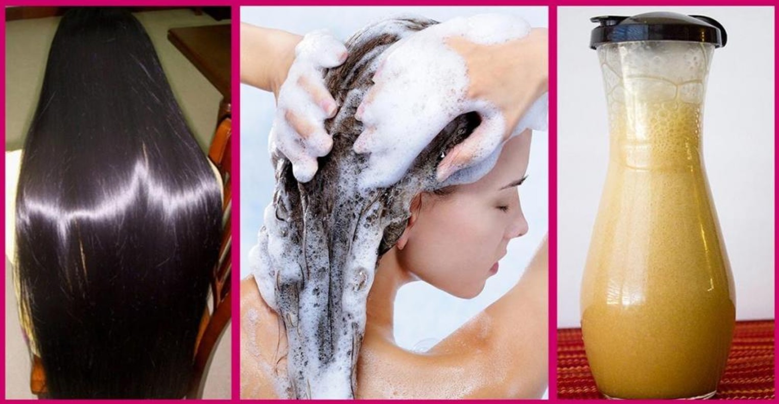 Мытье головы сухим шампунем