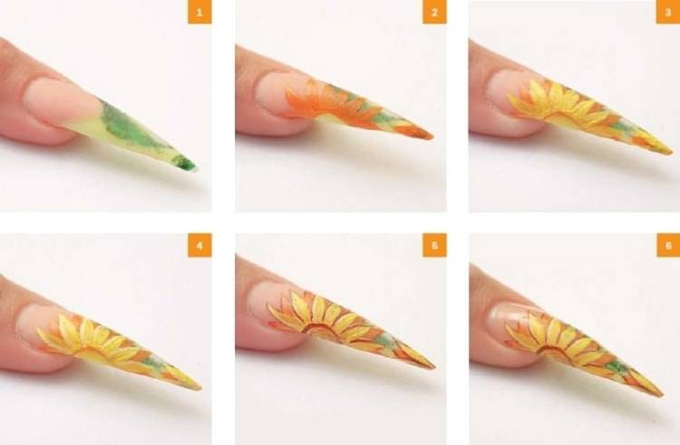 Модное наращивание ногтей стилеты: как придать ногтям форму стилетов? дизайн ногтей стилеты