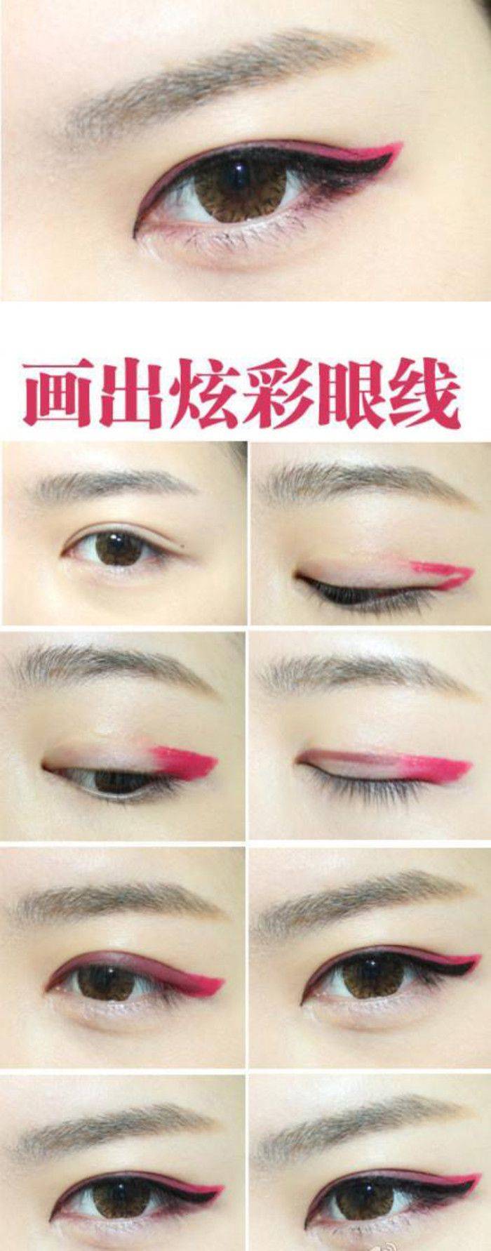 Макияж для японских глаз. пошаговая техника нанесения японского макияжа. | прическа и макияж