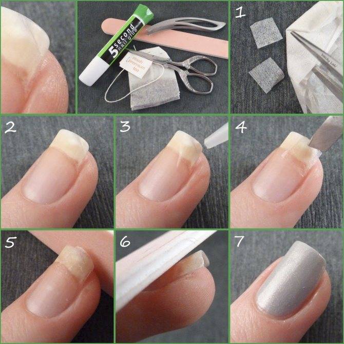 Укрепление ногтей акриловой пудрой: пошаговая инструкция