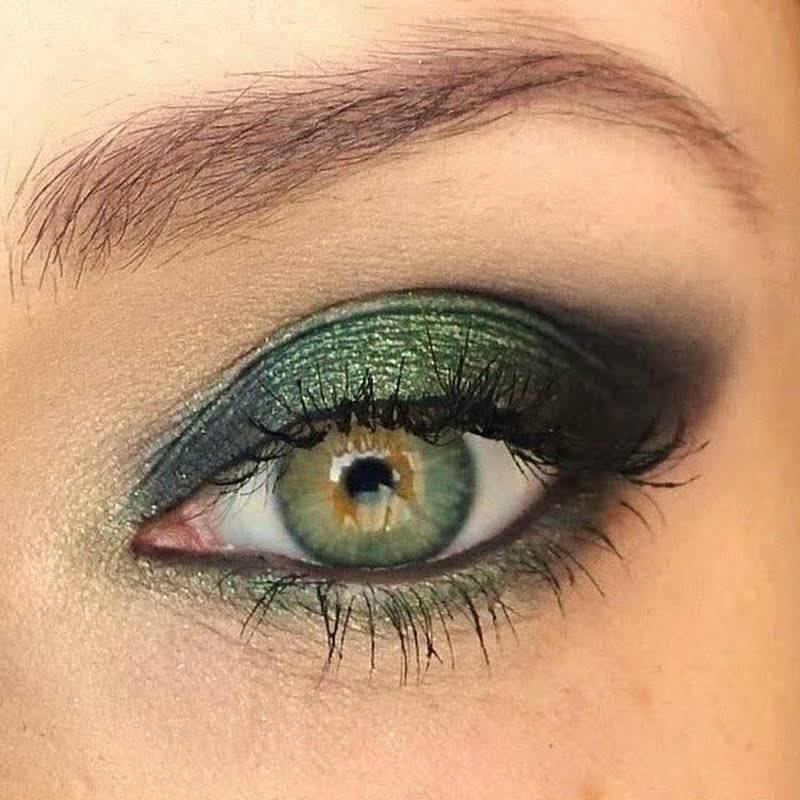 Макияж для зеленых глаз - дневной, вечерний и свадебный: пошаговая инструкция