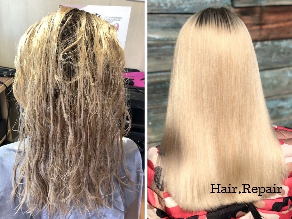 Как восстановить волосы после химии и осветления волос
