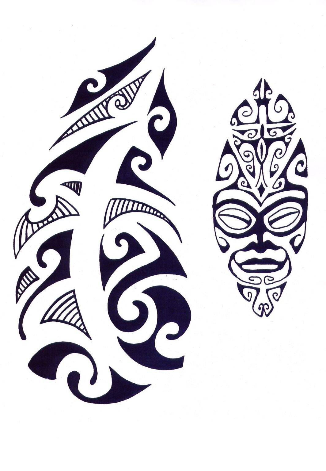 Этнические татуировки: история, особенности, эскизы