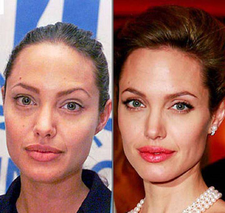 Анджелина Джоли без макияжа, секреты привлекательности