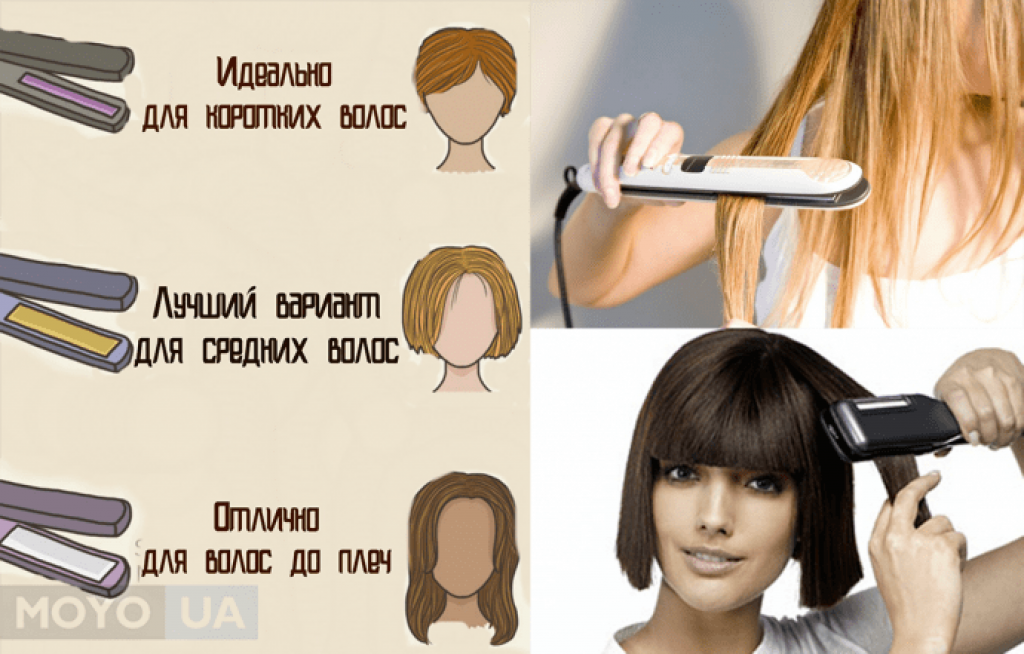Утюжок для волос – как накрутить или выпрямить волосы, инструкция