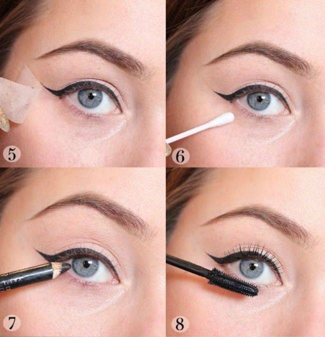 Как правильно подводить глаза карандашом
