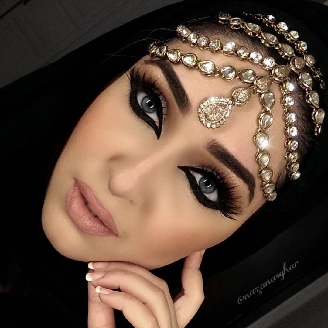 Арабский макияж: виды, пошаговые мастер-классы с фото