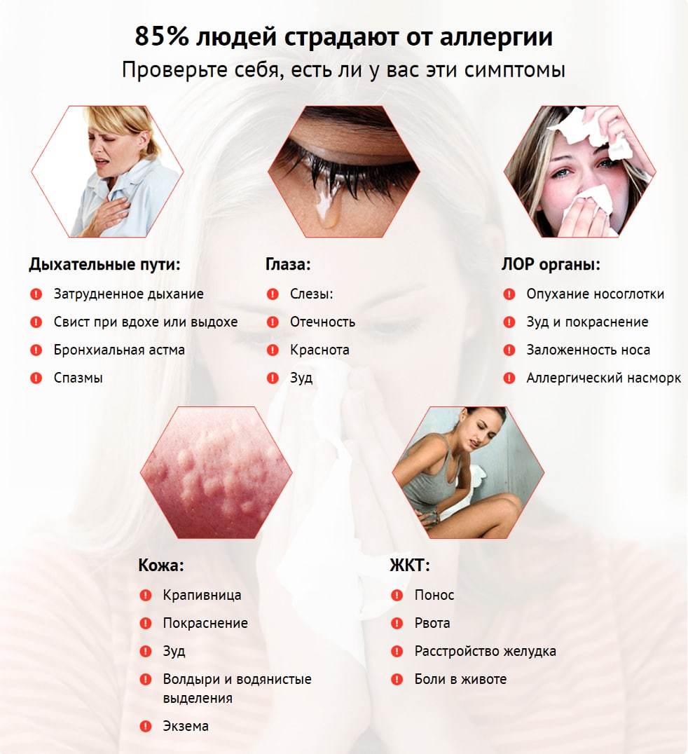 Причины возникновения аллергии на лице