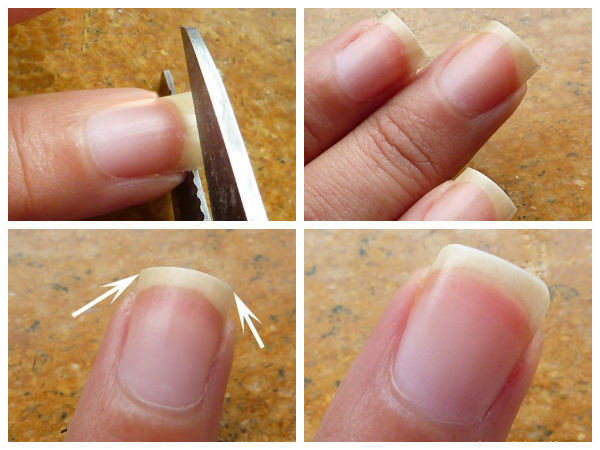 Как сделать квадратную форму ногтей? квадратная форма ногтей - фото