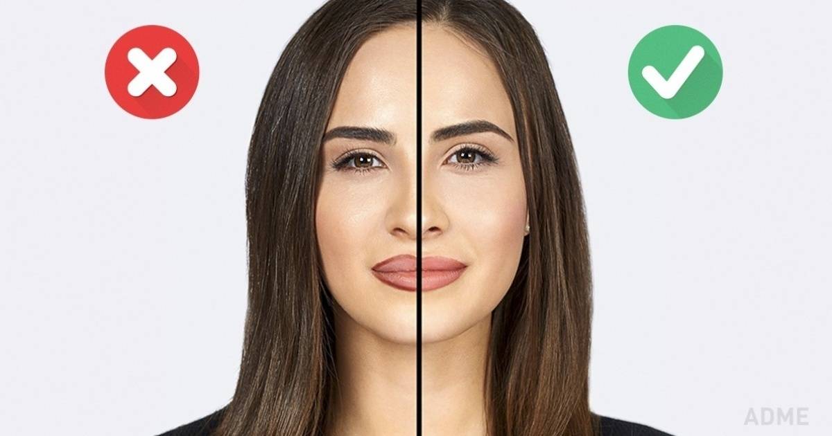 Ошибки в макияже: 15 самых распространенных
