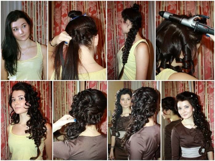 Прически с косами: 100 фото модных идей на разную длину волос