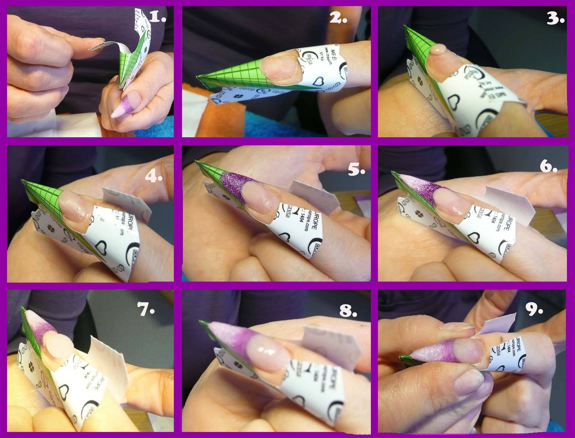 Наращивание ногтей акрилом в домашних условиях с видео и фото