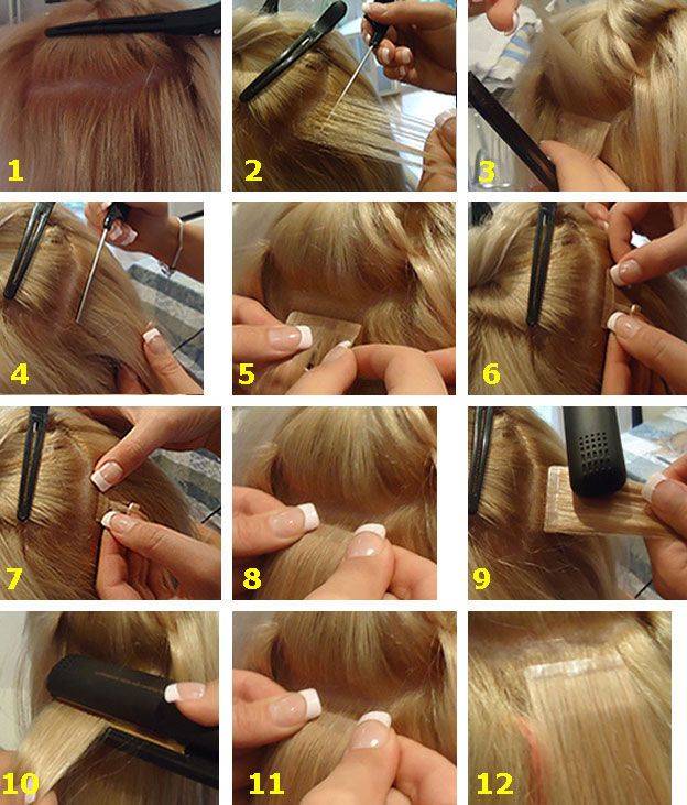 Как нарастить волосы - наращивание в домашних условиях на очень короткую стрижку, как наращивают на длинные