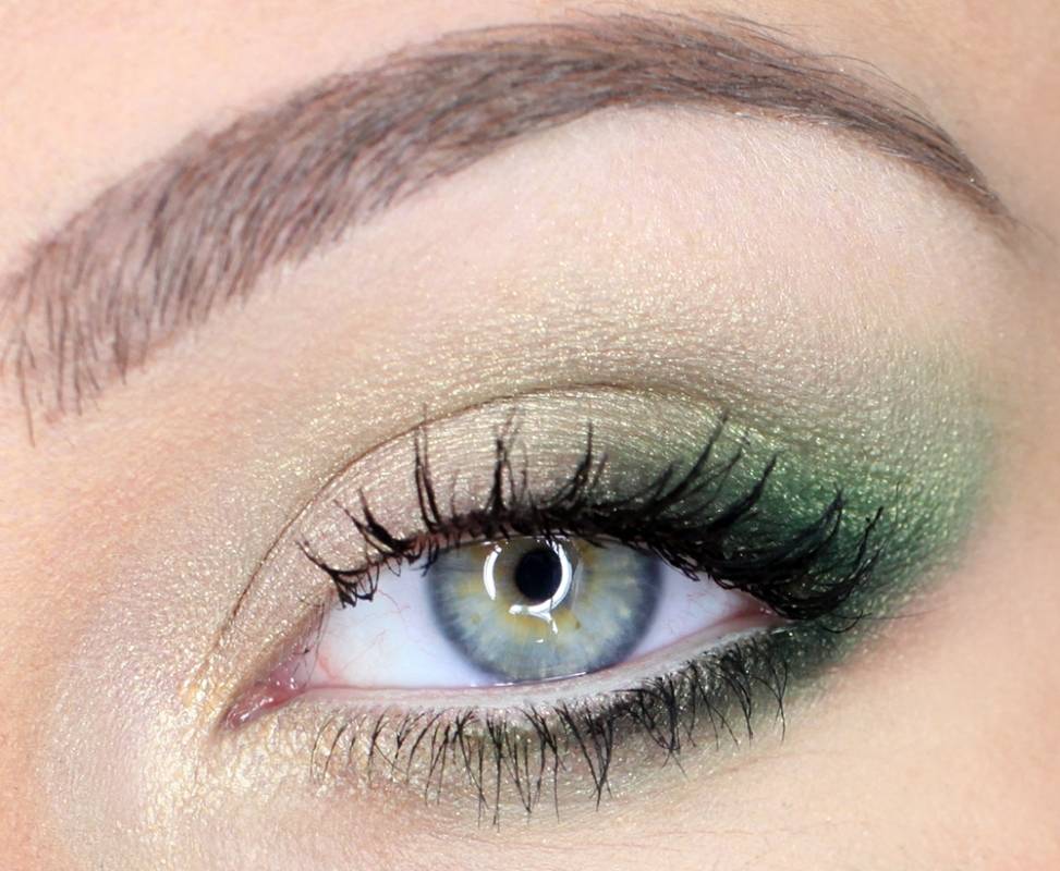 Яркий макияж глаз: карих, голубых, зеленых и пошаговая инструкция