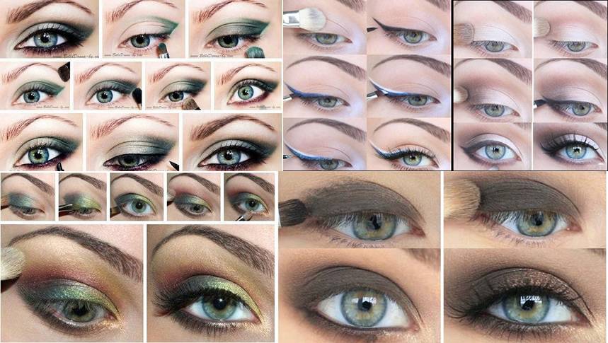 Дневной макияж для зеленых глаз, нюансы в деталях