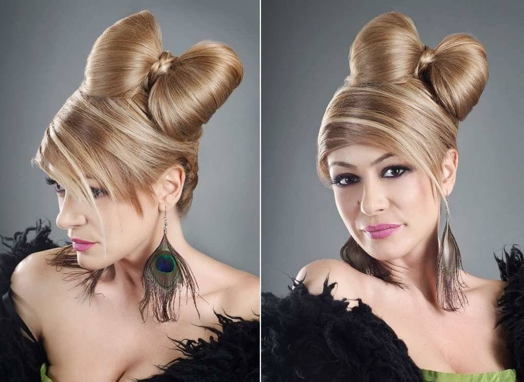 Прическа бант из волос: как сделать бантик из волос своими руками - фото примеры