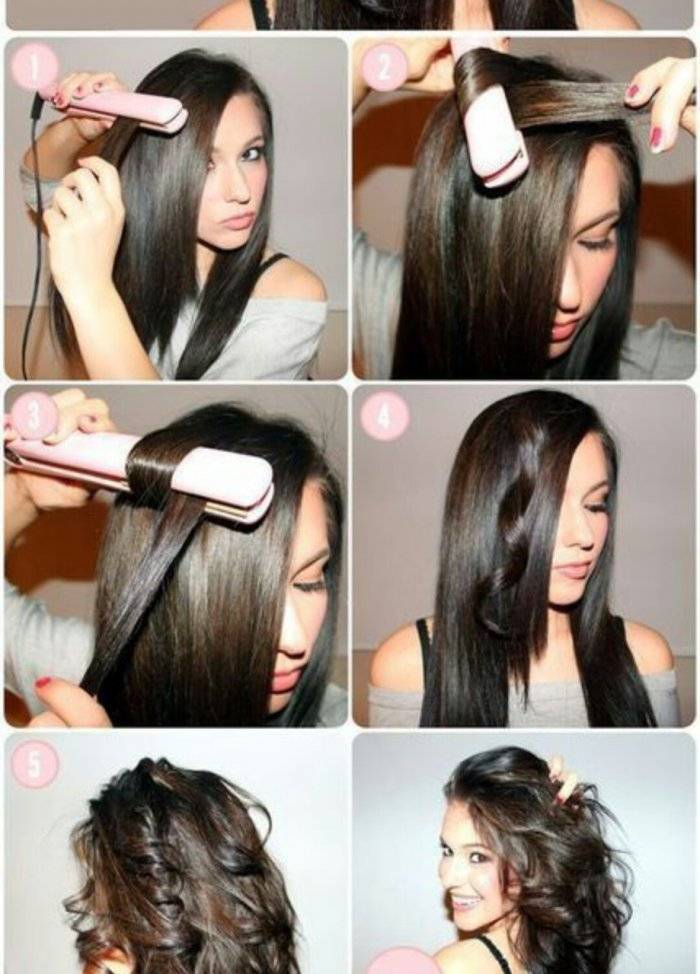 Как накрутить короткие волосы на утюжок: фото, способы создания укладки - szpilka.ru