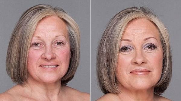 Лифтинг макияж для женщин после 50 - 55 лет