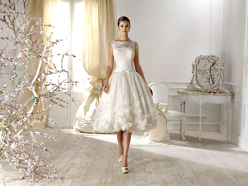 Короткие свадебные платья: как сделать правильный выбор | Мода от Кутюр.Ru