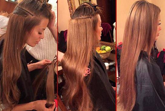 Наращивание волос на короткие волосы + фото после | quclub.ru
