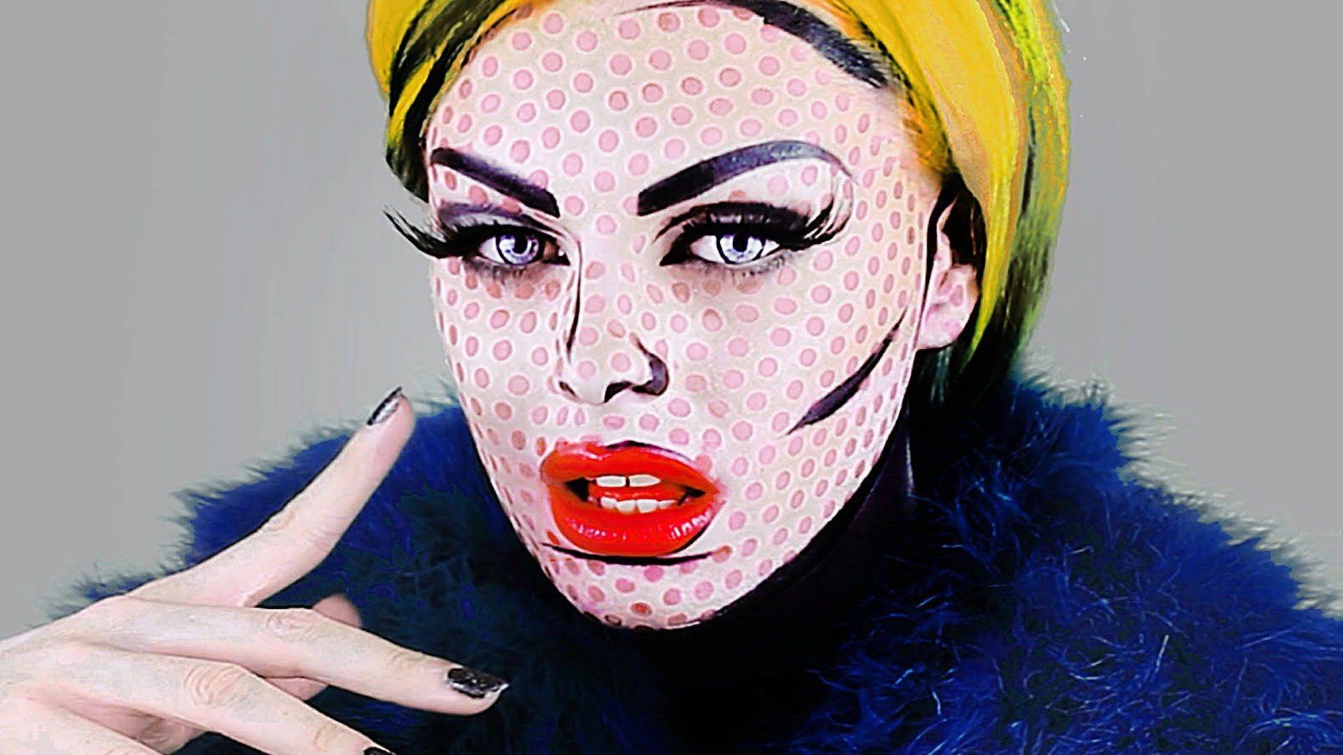 Фейс арт, создаем необычный makeup с рисунками | | prod make up