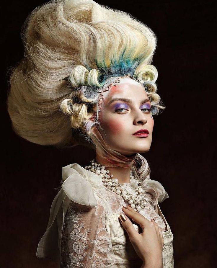 Прически барокко. женские причёски в стиле барокко: исторические и современные варианты