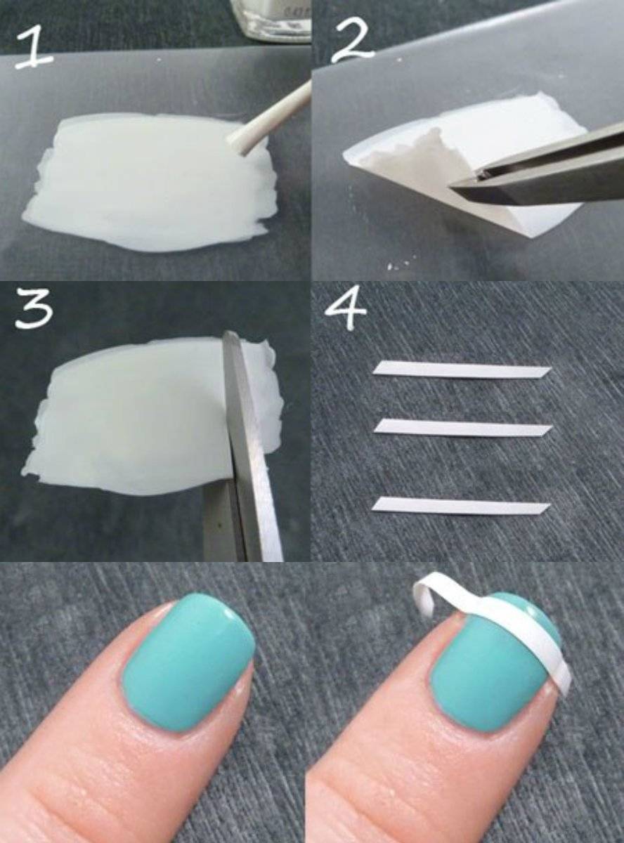 Дизайн ногтей с полосками - простой маникюр гель лаком
