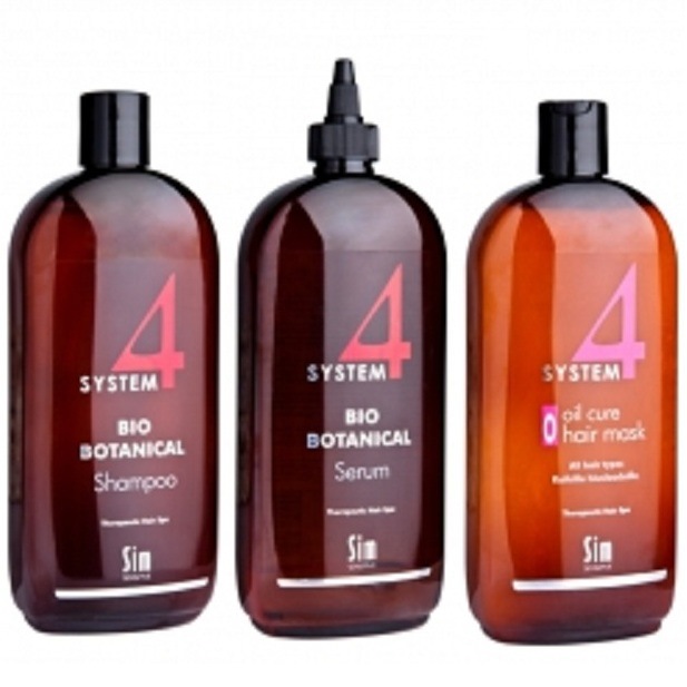 Средство комплексного применения для лечения выпадения волос и облысения систем 4 (system 4) sim finland oy