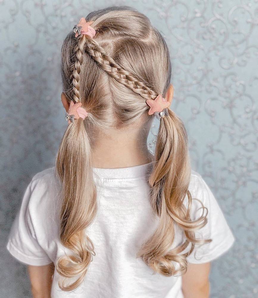 Легкие и красивые прически в школу на каждый день на длинные и короткие волосы для девочек, как сделать прическу — пошаговые фото