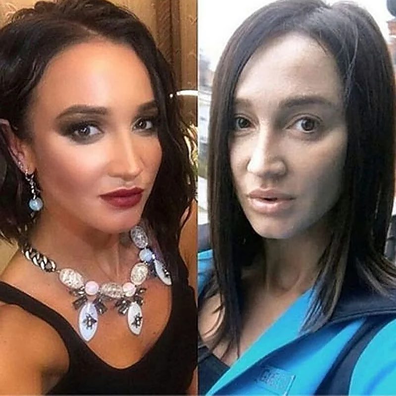 Как на самом деле выглядят отечественные звезды без макияжа: фото до и после