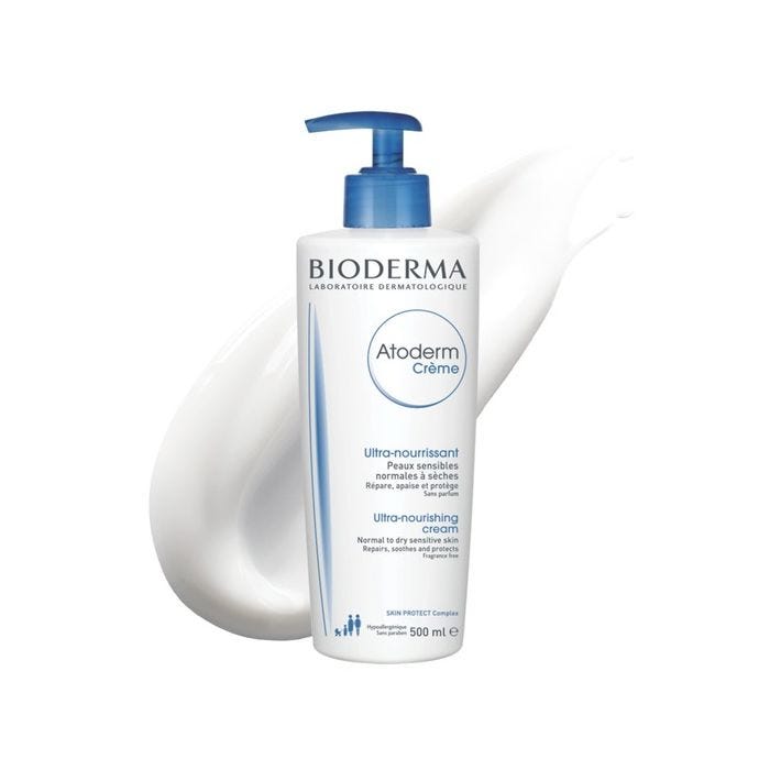 Bioderma atoderm. Крем Атодерм Atoderm. Bioderma Атодерм крем. Биодерма Атодерм крем с помпой 500мл. Биодерма Атодерм крем эмолент.