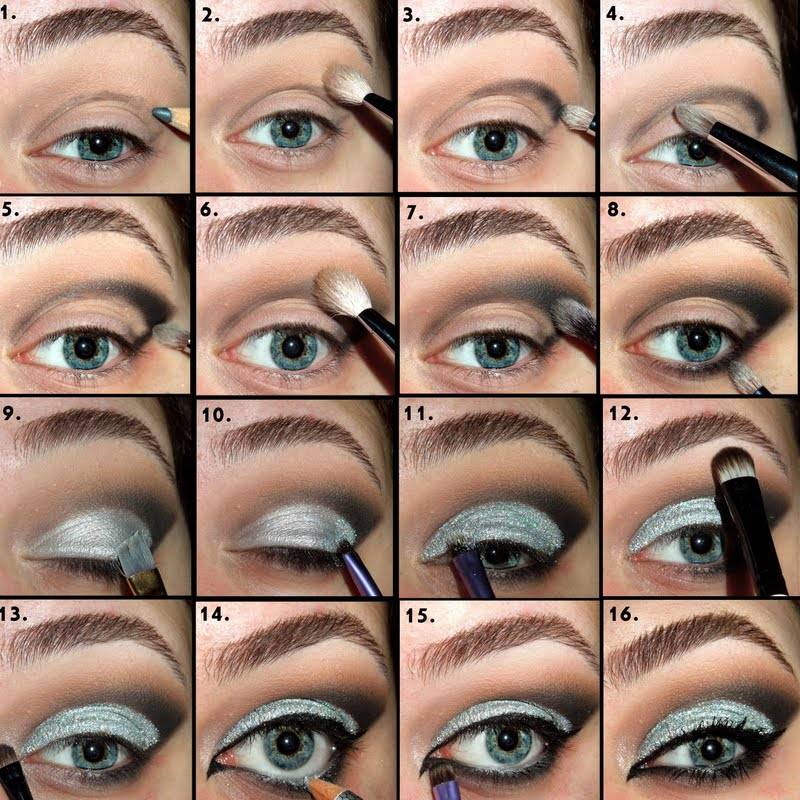 Как правильно сделать макияж для серо-голубых глаз - пошаговые фото и видео