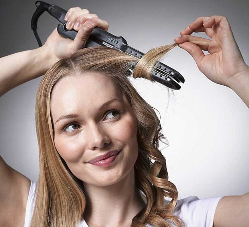 Как красиво накрутить волосы плойкой на средние волосы в домашних условиях