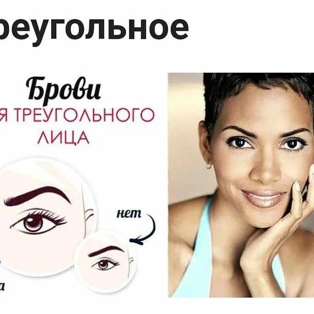 Брови для овального лица: как подобрать, способы коррекции - janet.ru
