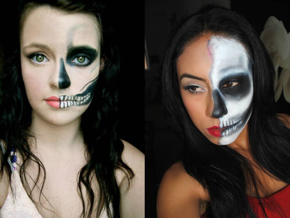 Страшно красиво: идеи жутких образов макияжа на хэллоуин 2021