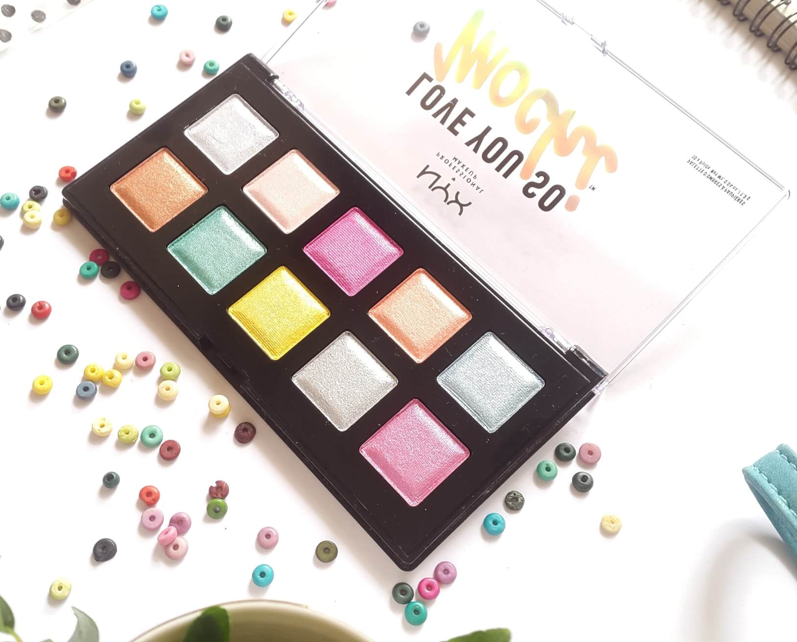 Обзор love you so mochi eyeshadow palette sleek and chic от nyx