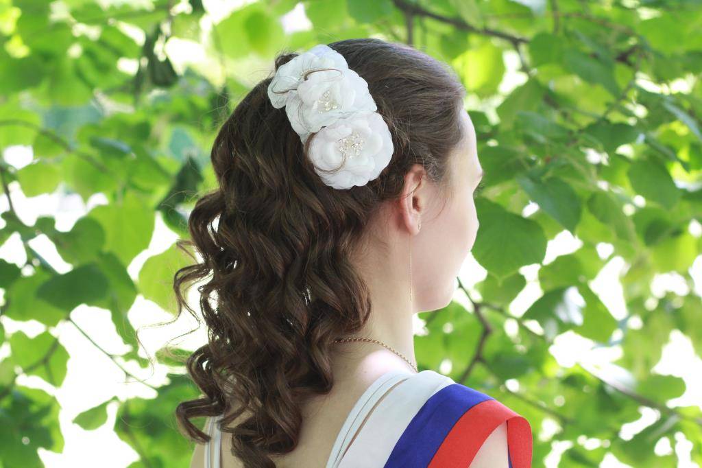 Прически на 1 сентября для девочек: на короткие, средние и длинные волосы, с бантами (66 фото новинок)