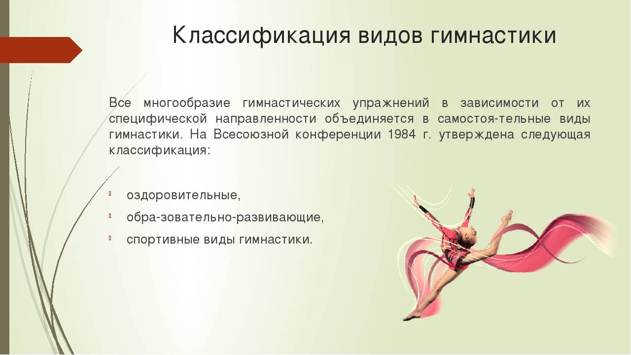 Основные виды гимнастики. оздоровительная и спортивная гимнастика :: syl.ru