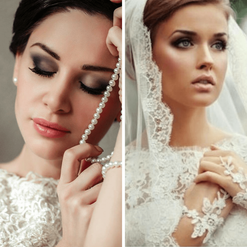Свадебный макияж для зеленых глаз: фото невест с зелеными глазами