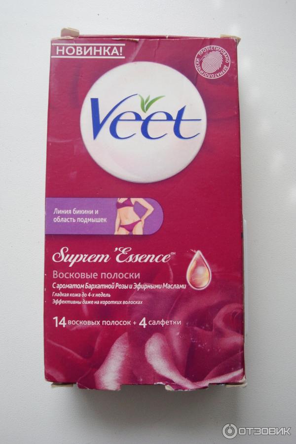 Как пользоваться восковыми полосками veet для депиляции